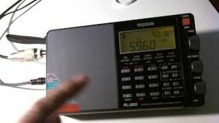 TRRS 0259  Tecsun Pl880 AM Sync Detector Testing [upl. by Ynnavoeg]