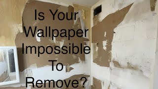 When Wallpaper Removal Becomes IMPOSSIBLE Do This  Spencer Colgan [upl. by Nyliuqcaj804]