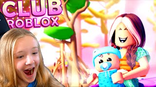 I Get Adopted by My Sister and Build My Dream Home in Cabin House Club Roblox [upl. by Lavery]