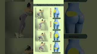 Postpartum Belly Fat Exercise at Home 🏠 postpartum workout bellyfat bellyfatloss exercise [upl. by Gamages]