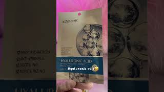 🌸🧖‍♀️Sheet Mask of the Day💦🌸 smallbussiness sheetmaskreview onlineshopping skincarereview [upl. by Frayda]