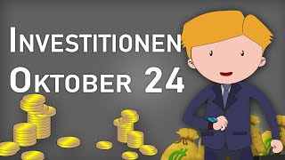 Mein DepotUpdate Oktober 2024 Welche Aktien und ETFs ich gekauft habe [upl. by Eeresed]