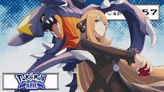 Pokémon Añil Ep58  FOLAGOR VS CINTIA LA CAMPEONA DE SINNOH [upl. by Yemiaj]