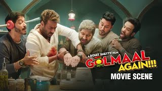 Hilarious Samosa Fight Scene  Golmaal Again Movie [upl. by Bucella]