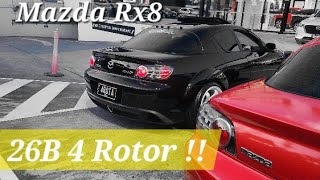 Whats Behind the Mazda RX8s Insane 4 Rotor Power [upl. by Oirazan]