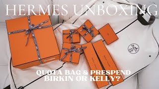 HERMES UNBOXING BIRKIN or KELLY [upl. by Myrah]