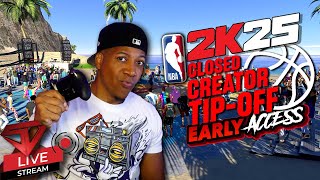 NBA 2K25 EARLY ACCESS  My OFFICIAL 1st BUILD  MyCareer amp Streetball [upl. by Kacerek]