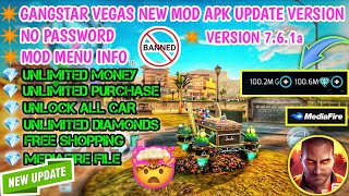 Gangstar Vegas Mod Apk 761a 2024 Unlimited Money Diamonds VIP 10 Working 100 squadytgaming [upl. by Halfdan581]