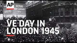 V E Day in London  1945 [upl. by Anha]