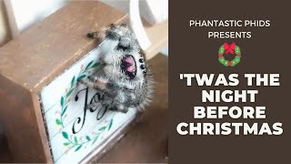 Twas The Night Before Christmas  Pet Jumping Spider Edition [upl. by Alithea]