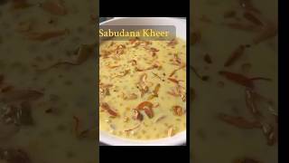 Sabudana kheer kheerrecipe kheerlover goodavibes [upl. by Annaed]