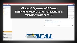 How to Easily Find Records in Microsoft Dynamics GP [upl. by Becki]