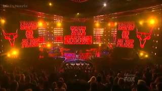 Tate Stevens  Dead or Alive  The X Factor USA 2012 Live Show 2 [upl. by Dygall]