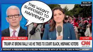 MSNBC amp CNN in SHAMBLES After Trump Rally In The Bronx [upl. by Noissap]