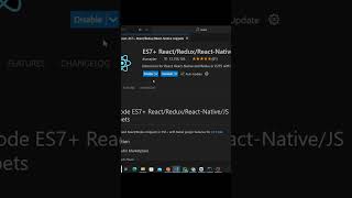 rfc extenction reactاكستنشن رياكت لكتابه الكومبونت جاهز extension react programming vscode code [upl. by Yrakaz]
