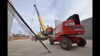 Precast SBR Tank Panel Installation Time Lapse [upl. by Twila]