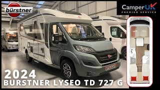 2024 Burstner Lyseo TD 727 G Motorhome How to guide with Camper UK [upl. by Newnorb]