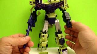 CRAZY DEVY DEVASTATOR  TRANSFORMERS ADDON SETS TOY REVIEW [upl. by Ardnaik]