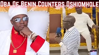 The Parrot and the King  Adams Oshiomole and His Royal Majesty the Oba of Benin [upl. by Ayotan]