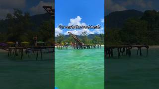 A way to the secret beach travel beautifulcountry 4k music happy country phuquoc foryou fyp [upl. by Bueschel]