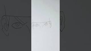 How to draw Naruto  Draw to Naruto Eyes  drawing naruto animedrawing shortsnarutodrawing [upl. by Keynes]