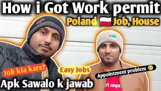 How I Got My Poland 🇵🇱Work Permit Visa  How to apply Free 🇵🇱 Poland Work Permit Visa 2024 [upl. by Ayimat]