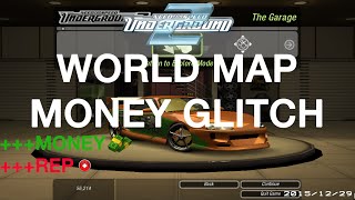 NFS Underground 2 MONEY GLITCH World Map [upl. by Richelle903]