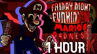 Its A Me Remastered  Friday Night Funkin FULL SONG 1 HOUR [upl. by Lenhart458]