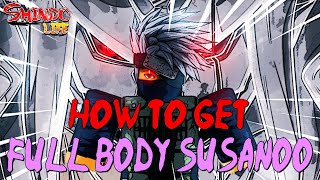 Step 4  How to get custom SUSANOO Shindo Life [upl. by Xela]