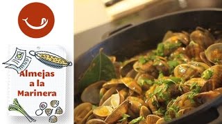 Receta de almejas a la marinera [upl. by Dalenna]