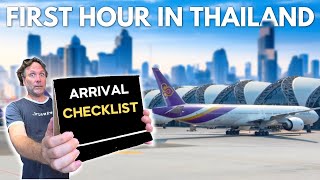 A Guide to Your First Hour in Bangkok Thailand [upl. by Errot]