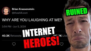 Internet heroes rally against Brian Krassenstein lol [upl. by Amikay]