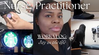 NURSE PRACTITIONER DAY IN THE LIFE VLOG Outpatient Setting [upl. by Glenden355]