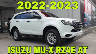 20222023 ALL NEW ISUZU MUX 4X2 RZ4E AUTOMATIC Splash White [upl. by Yobybab39]