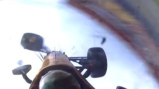 IndyCar 20152017 Onboard Crash Compilation Dallara DW12 MkII [upl. by Samoht]