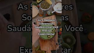 Top 5 sobremesas saudáveis receitas [upl. by Ael135]