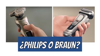 ðŸ”€ Â¿BRAUN O PHILIPS COMPARATIVA ðŸ”¥ MAQUINAS DE AFEITAR PHILIPS S9000P VS BRAUN S9 PRO [upl. by Anuhsal]