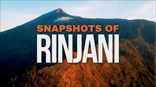 Snapshots of Rinjani  October 2024 Travel Drone Video [upl. by Etteyniv]