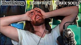 Ranking Every Souls Game from Worst to Best Including Elden Ring  Asmongold Reacts [upl. by Elyrad]