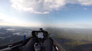 Unedited glider aerobatics flight from 140531 [upl. by Ahsenod415]