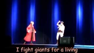 Fanime 2014 Epic Rap Battles of Anime Edward Elric vs Eren Jaeger [upl. by Airdnahc355]