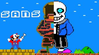 Game Box Super mario VS Giant Sans Maze New Game Animation [upl. by Farra]