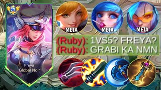 FREYA USERS TRY THIS BUILD TO DESTROY META HEROES  FREYA BEST BUILD 2024  MUST WATCH  MLBB [upl. by Harlin]