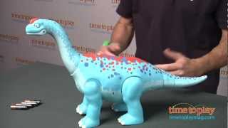 Dinosaur Train Walk amp Stomp Arnie Argentinosaurus from Tomy [upl. by Niessuh366]