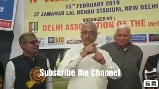 Deaf Sports 46th Games for Deaf held by Delhi Association of the Deaf on 15 Feb 2019 [upl. by Ofilia]