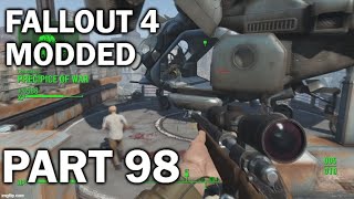 Precipice of War Walkthrough  Getting The Vertibird  Fallout 4 Modded Gameplay Run Part 98 [upl. by Badger]