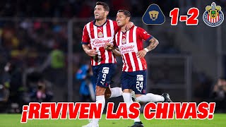 CHIVAS RESURGE Y VENCE A PUMAS EN LIGA MX CLAUSURA 2023 JORNADA 8  EN ZONA FUT [upl. by Child]