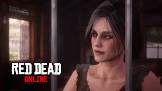 💥DARK FEMALE CHARACTER CREATION RDR 2 WITH SLIDERS 🔰VIDEO 1🔰 [upl. by Noraha101]