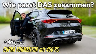 Cupra Formentor VZ5 BAT 450 PS AkrapovicKlappenauspuff und Tieferlegung  Test  Tuning  Preis [upl. by Proudlove]