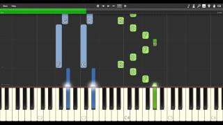 hellsingnetsutsukusaretabackground  Synthesia Piano cover [upl. by Aleece366]